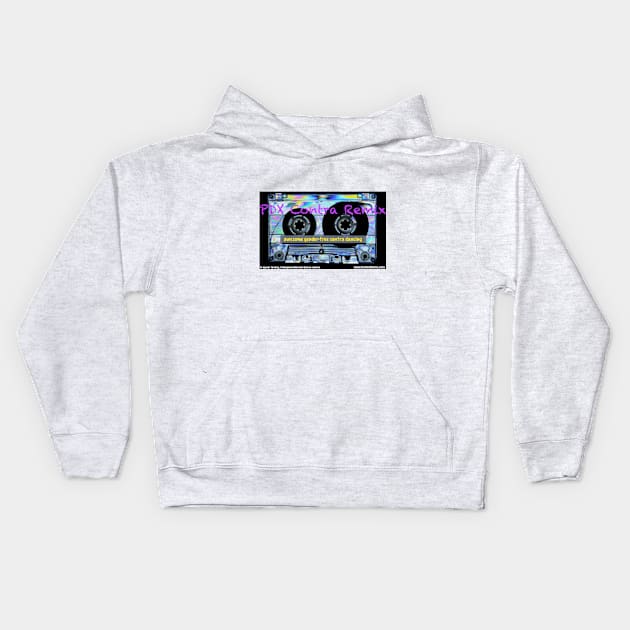 PDX Contra Remix Mixtape Kids Hoodie by JaydraPea